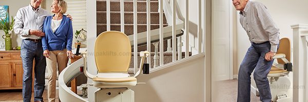 curved stair lift